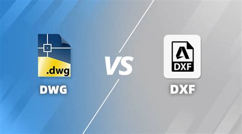 difference between dxf and dwg.